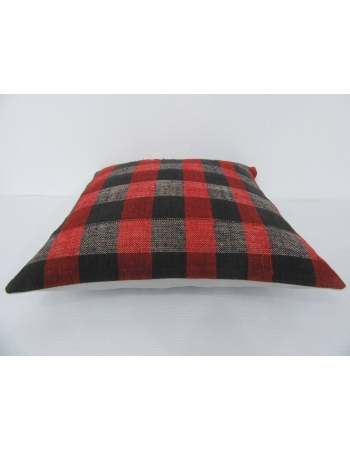 Red & Black Vintage Kilim Pillow Cover