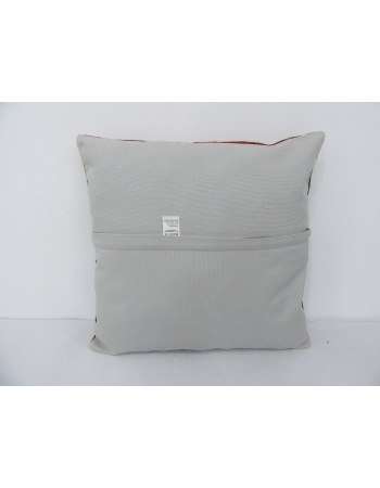 Striped Vintage Turkish Kilim Pillow Cover