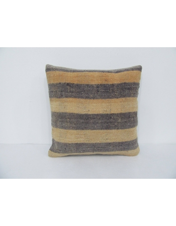 Vintage Handmade Striped Kilim Pillow