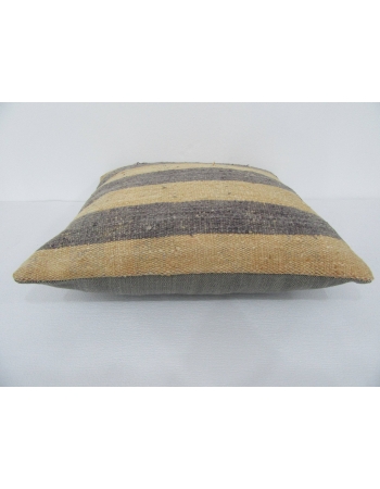 Vintage Handmade Striped Kilim Pillow