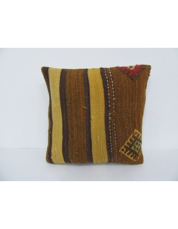 Vintage Decorative Striped Kilim Pillow