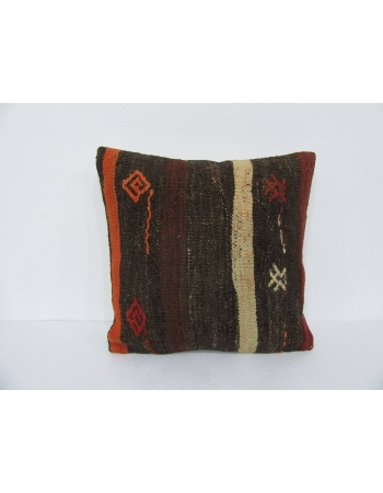 Vintage Striped Kilim Pillow Cover