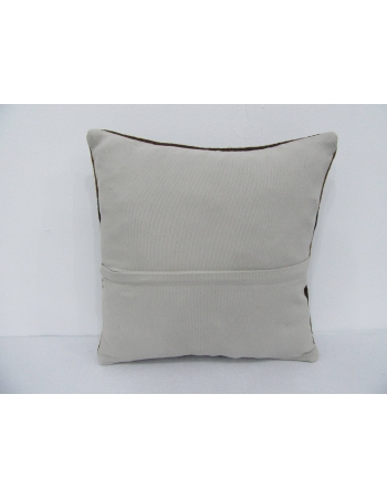 Brown Vintage Natural Kilim Pillow