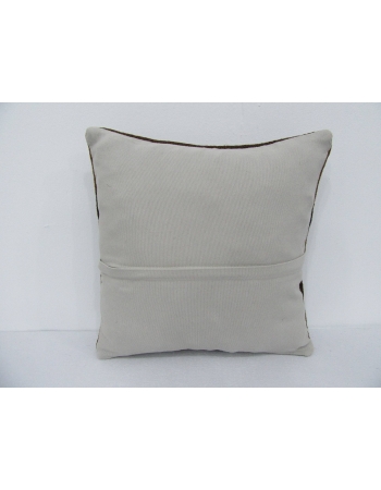 Brown Vintage Natural Kilim Pillow