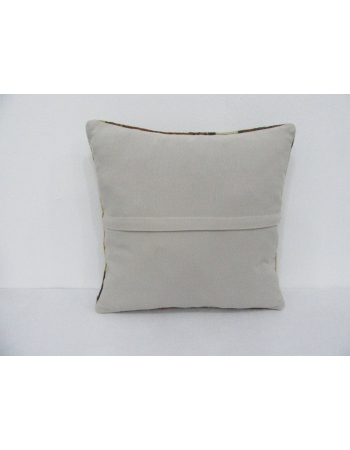 Decorative Brown Vintage Kilim Pillow