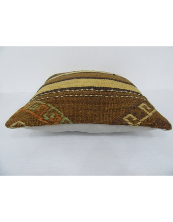 Yellow & Brown Kilim Cushion Cover