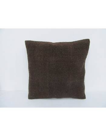 Brown Vintage Modern Kilim Pillow