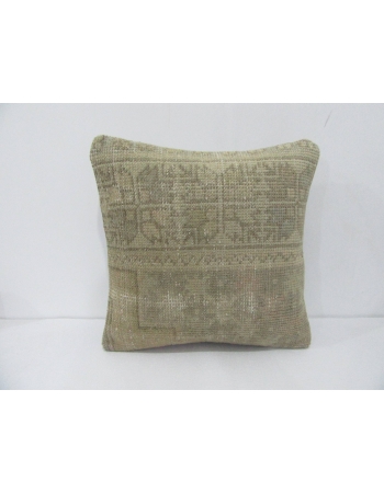 Faded Vintage Turkish Decorative Pillow