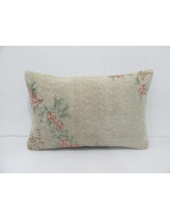 Vintage Floral Decorative Pillow Cover