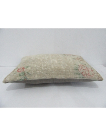 Vintage Cream Decorative Pillow Cover