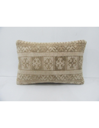 Cream & Brown Decorative Vintage Pillow