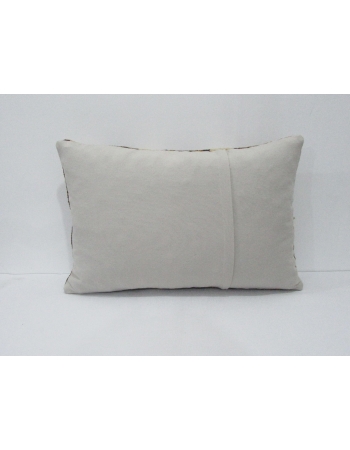 Brown & White Decorative Kilim Pillow