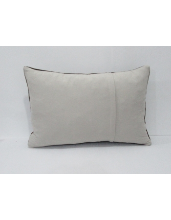 Brown Striped Wool Kilim Pillow