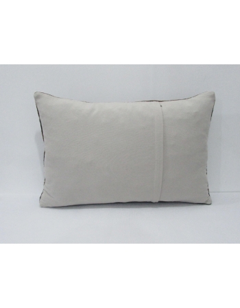 Wool Kilim Striped Brown Pillow Cover