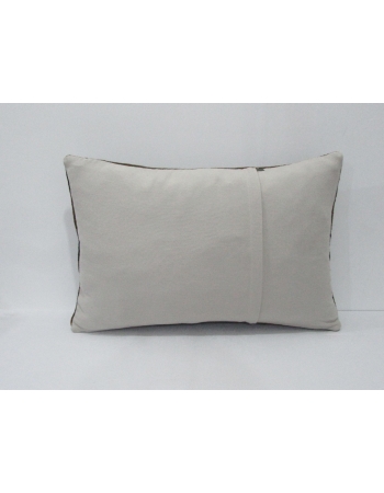 Wool Brown Turkish Kilim Pillow
