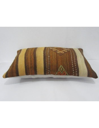 Decorative Yellow & Brown Kilim Pillow