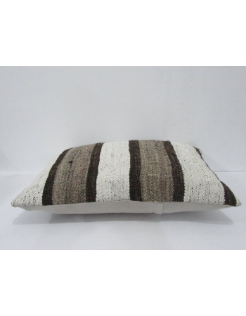 Striped Vintage Turkish Kilim Pillow