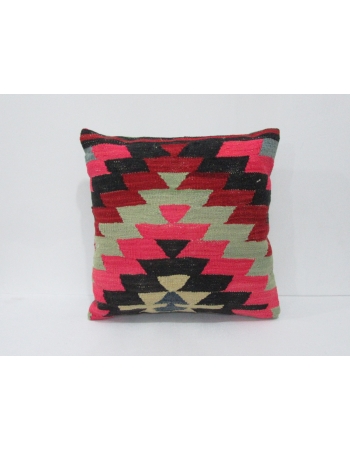 Vintage Colorful Kilim Pillow Cover