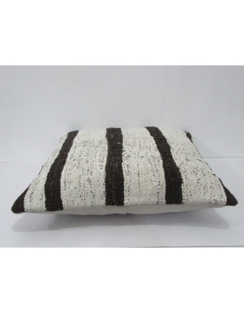Hemp Brown & White Kilim Pillow