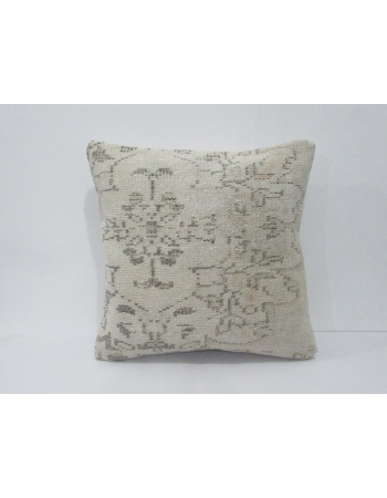 Beige & Gray Vintage Pillow Cover