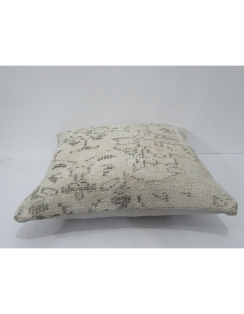 Beige & Gray Vintage Pillow Cover