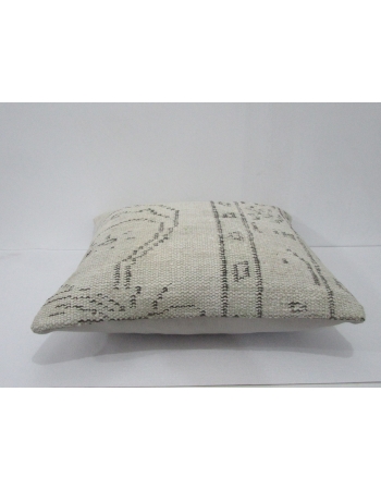 Beige & Black Vintage Decorative Pillow