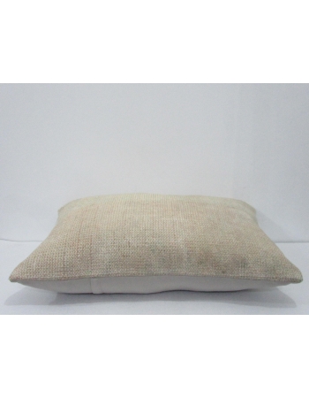Vintage Ivory Faded Pillow Cover