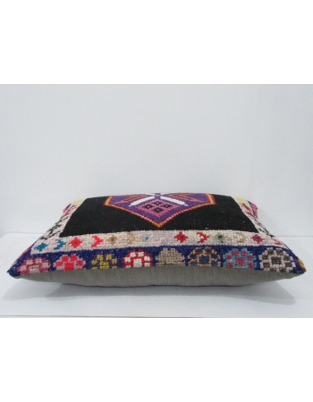 Purple & Black Vintage Unique Pillow Cover