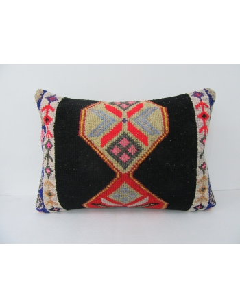 Black & Orange Unique Decorative Pillow