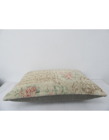 Floral Decorative Vintage Pillow Cover