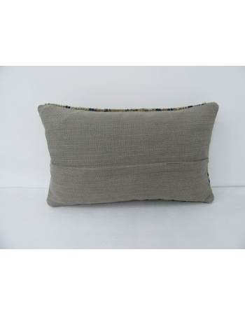 Navy Blue & Brown Decorative Pillow