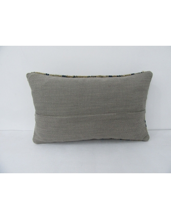 Navy Blue & Brown Decorative Pillow