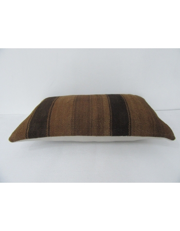 Brown Vintage Kilim Pillow Cover