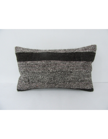 Gray & Brown Vintage Kilim Pillow