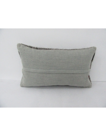 Gray & Brown Vintage Kilim Pillow
