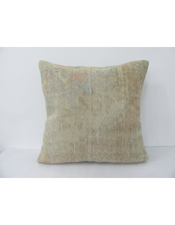 Worn Large Vintage Pillow Cover