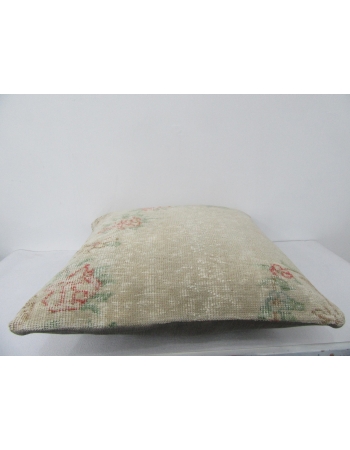 Vintage Floral Decorative Pillow Cover