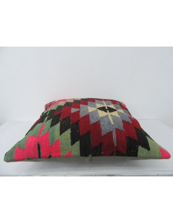 Vintage Colorful Kilim Pillow Cover