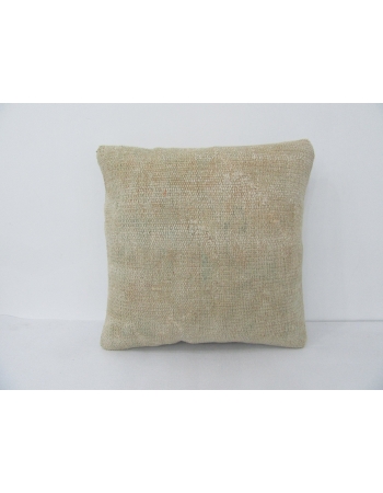 Faded Vintage Ivory Pillow Cover