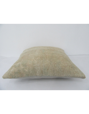 Faded Vintage Ivory Pillow Cover