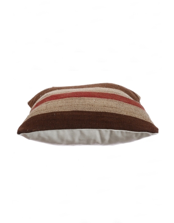 Brown & Orange Kilim Pillow Cover