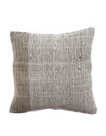 Gray Vintage Modern Kilim Pillow Cover