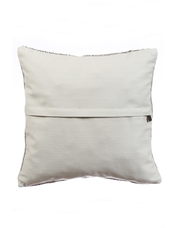 Gray Vintage Modern Kilim Pillow Cover