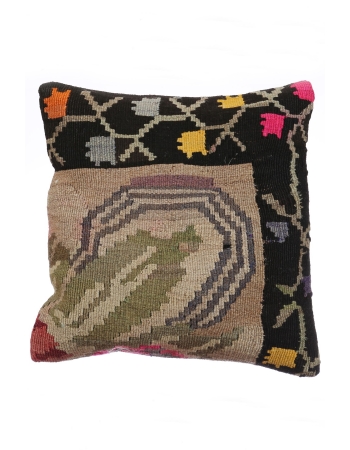 Decorative Vintage Kilim Pillow Cover