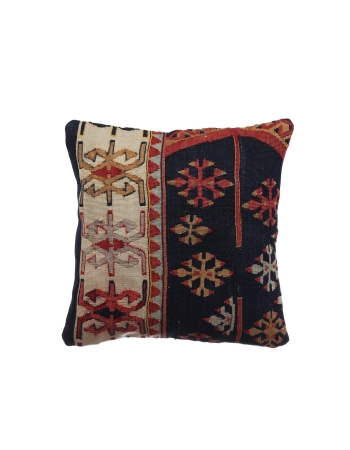 Decorative Antique Turkish Kilim Pillow Cover