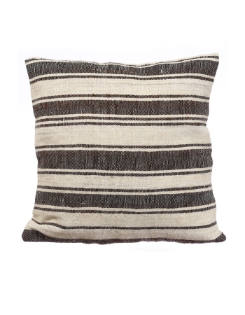 Vintage Striped Kilim Pillow Cover