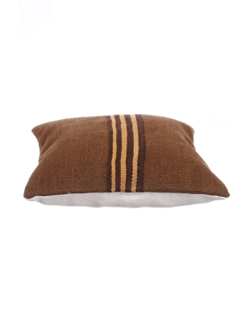 Striped Vintage Turkish Kilim Pillow