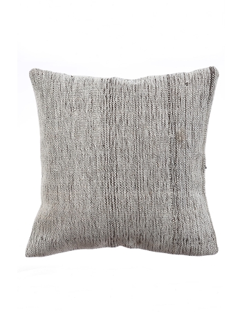 Gray Vintage Modern Kilim Pillow Cover