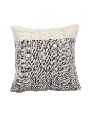 Decorative Gray Kilim Pillow Cover