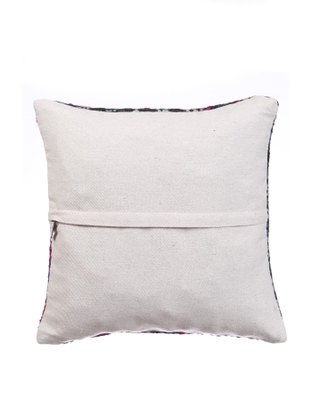 Pink & Blue Decorative Kilim Pillow Cover